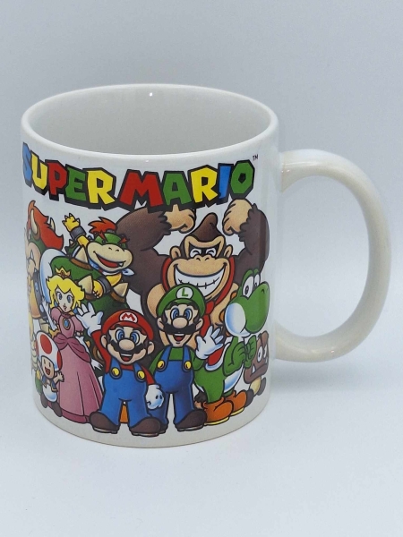 Super Mario Bros. Tasse inkl. neuem Untersetzer - 2019